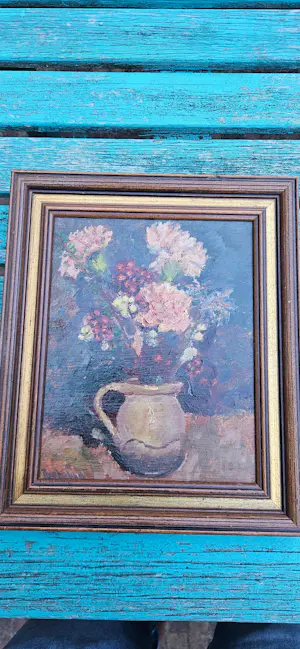 Onbekend - Vaas met bloemen kopen? Bied vanaf 100!