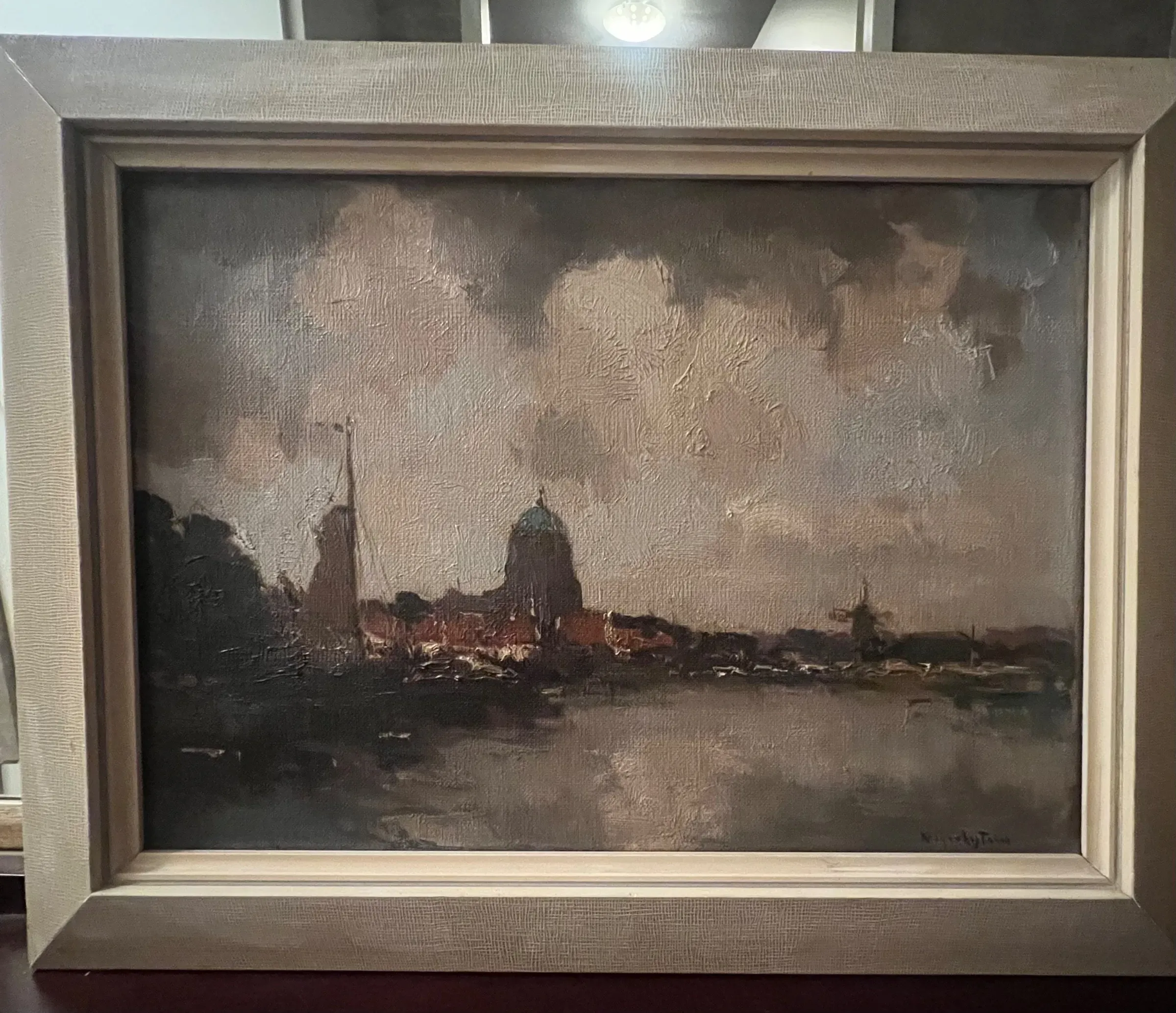 Aris Knikker - Arie knikker (1887-1962) Hollands stadsgezicht kopen? Bied vanaf 200!