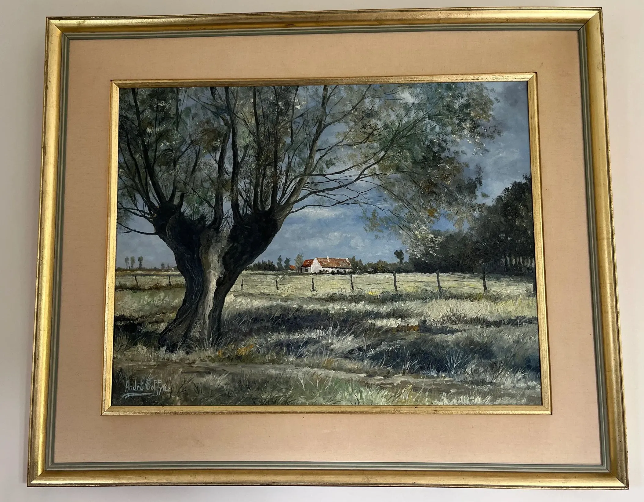 Andre Coffyn - Paysage à Koksijde kopen? Bied vanaf 150!
