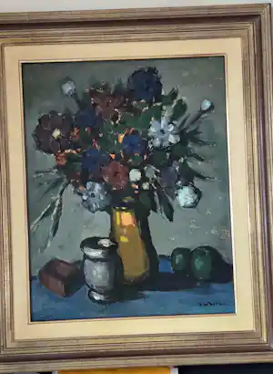 Pieter de Bodt - Stilleven met bloemen verkocht voor € 125!