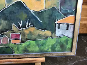 Onbekend - Kasteel. (Naar Paul Cezanne) kopen? Bied vanaf 20!