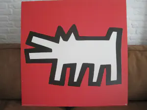 Keith Haring - Voor Ikea Transtrand: Barking Dog. kopen? Bied vanaf 70!