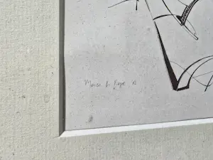 Onbekend - Drie prachtige kwaliteit tekeningen van kunstenaar Marco Di Piazza kopen? Bied vanaf 60!
