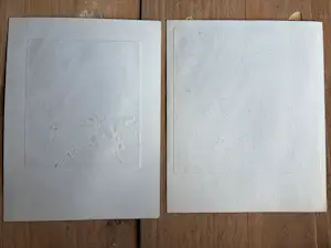 Onbekend - 2 etsen kopen? Bied vanaf 30!
