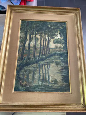 Niet of onleesbaar gesigneerd - Klassiek schilderij kopen? Bied vanaf 1!