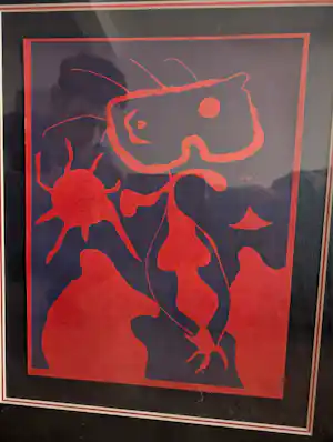 Joan Miro - Abstract verkocht voor € 40!