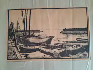 Willem Jans Dijk - "Haventje van Laaxum" verkocht voor € 41!