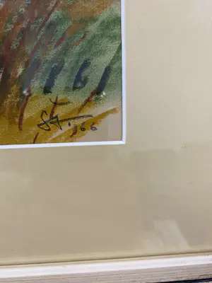 Niet of onleesbaar gesigneerd - Dorpsgezicht met kerk kopen? Bied vanaf 1!