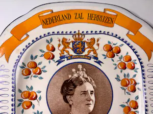 Keramiek overige - Vintage gedenkplaat kopen? Bied vanaf 25!