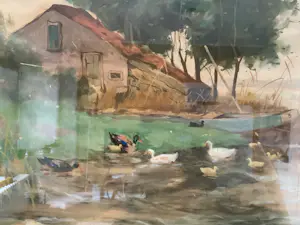 Anton Dirckx - Hollands waterlandschap kopen? Bied vanaf 200!