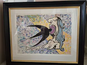Salvador Dali - L'Hirondelle kopen? Bied vanaf 500!