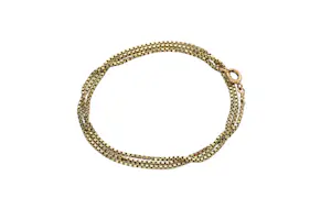 Goud - Een Venetiaans schakelcollier, 14 kt Hollands gekeurd kopen? Bied vanaf 495!