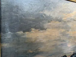 Cornelis Johannes van der Aa - Twents landschap in schemerlicht kopen? Bied vanaf 99!