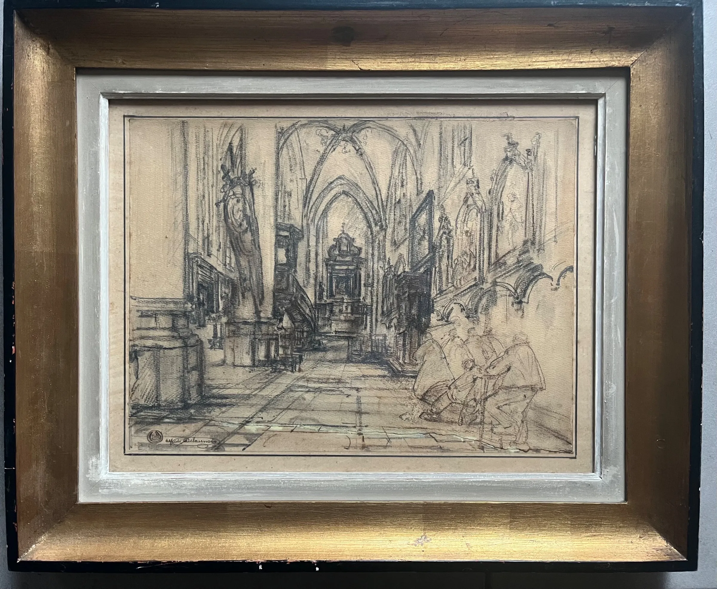 Alfred Delaunois - Kathedraal kopen? Bied vanaf 50!