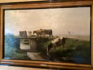 Cornelis Westerbeek (sr.) - Stilleven in de natuur verkocht voor € 320!