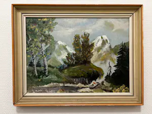 Onbekend - Olieverfschilderij - Hand gesigneerd - 1963 kopen? Bied vanaf 20!