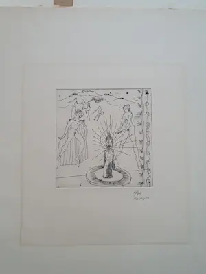 Anatol Herzfeld - 4 stuks - Pen- en inkttekening gesigneerd kopen? Bied vanaf 80!