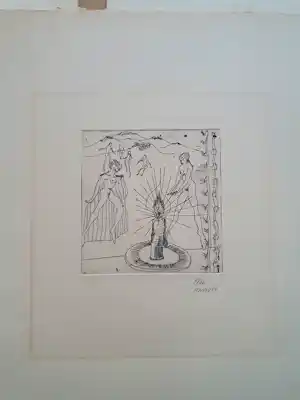 Anatol Herzfeld - 4 stuks - Pen- en inkttekening gesigneerd kopen? Bied vanaf 80!
