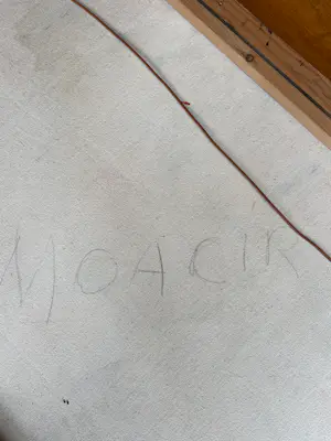 Onbekend - Moacir, Brazilië,interessant doek, gesigneerd kopen? Bied vanaf 40!