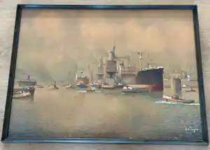 Marius de Jongere - Haven zicht verkocht voor € 275!
