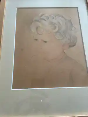 Sarika Goth - Portret van kind kopen? Bied vanaf 120!