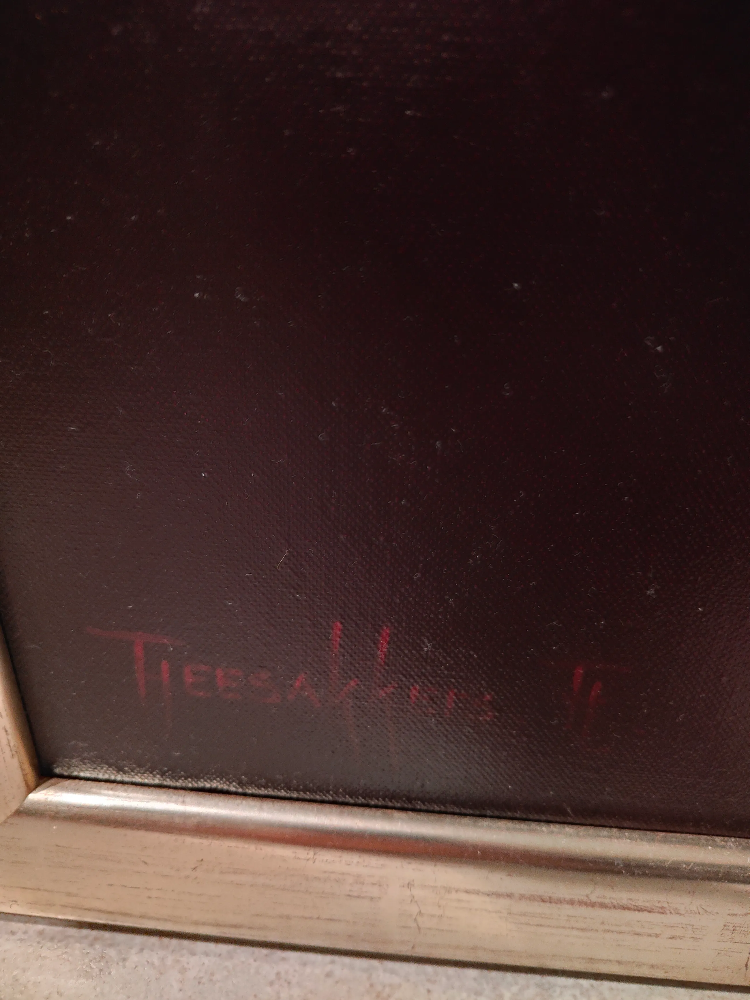 Thomas Heesakkers - Sfeervol schilderij rode tulpen kopen? Bied vanaf 200!