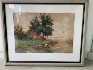 Anton Dirckx - Hollands waterlandschap kopen? Bied vanaf 200!