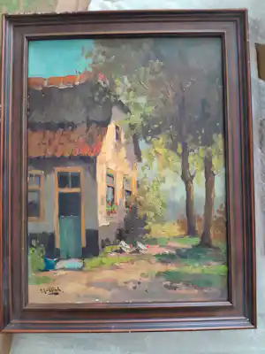 Henri Endlich - Boerderij met kippen verkocht voor € 50!