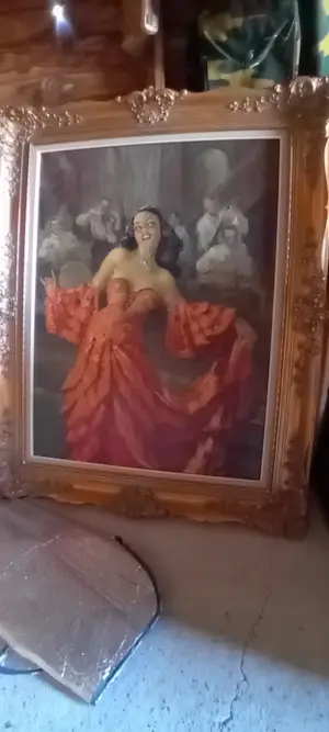 Yves Diey - Spaanse danseres met combo op achtergrond kopen? Bied vanaf 300!