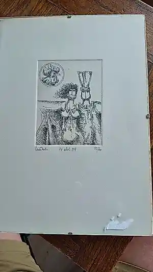 Hubert Minnebo - mensen met haan kopen? Bied vanaf 35!
