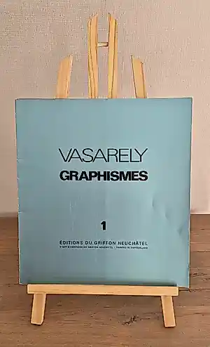 Victor Vasarely - Graphismes 1 (Compleet portfolio met 8 grafische platen) – Éditions du Griffon, kopen? Bied vanaf 150!