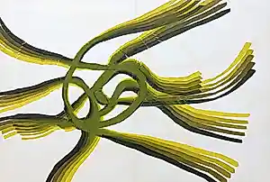 Pol Bury - Abstracte compositie, originele litho (dubbelpagina) kopen? Bied vanaf 55!