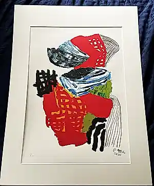Karel Appel - Thought’s Boomerang kopen? Bied vanaf 130!