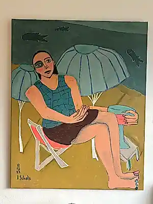 Jitske Schols - A day at the beach kopen? Bied vanaf 500!