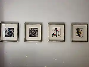 Fritz Winter - Abstrakte Komposition 1-4 kopen? Bied vanaf 10000!