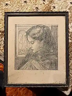 Jan Toorop - Charley vor dem Fenster kopen? Bied vanaf 100!