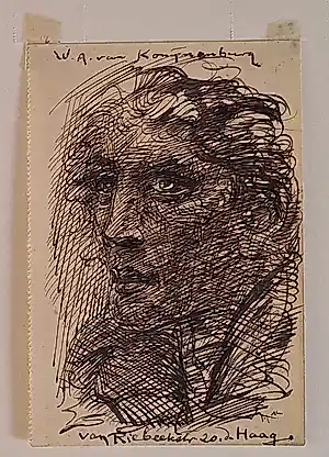 Willem van Konijnenburg - Mannekop 1939 kopen? Bied vanaf 70!