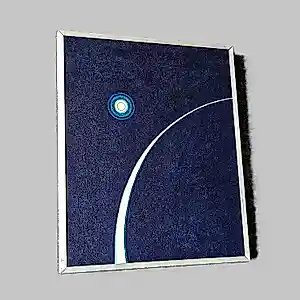 Pieter de Haard - Jaren 50 - zijn "mathematische periode" - acrylverf "cosmic order" gesigneerd kopen? Bied vanaf 82!