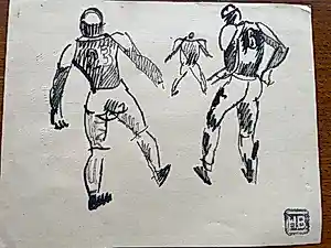 Herman Bieling - 12 schets in één koop kopen? Bied vanaf 59!