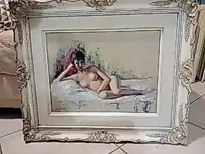 Frans Siaens - nu féminin allongé kopen? Bied vanaf 150!