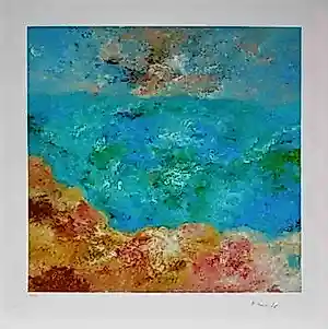 Armando - Kleurengiclee DAS MEER Handgesigneerd kopen? Bied vanaf 159!