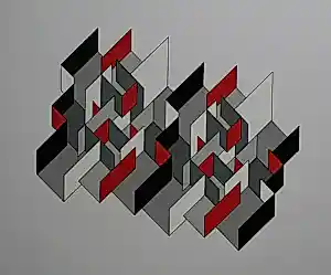 Joost Baljeu - Zeefdruk: abstract -1974 kopen? Bied vanaf 350!