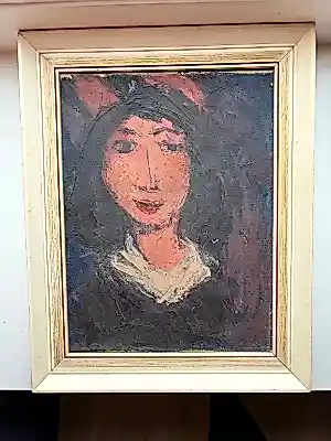 Karel Frank Carwalho - Portret van een vrouw kopen? Bied vanaf 105!