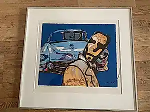Herman Brood - Zeefdruk kopen? Bied vanaf 295!