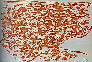 Antonio Sanfilippo - Kleuren litho: Abstract kopen? Bied vanaf 100!