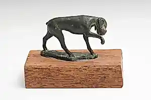 Piet van Heerden - Bronzen beeld: Hondje kopen? Bied vanaf 299!
