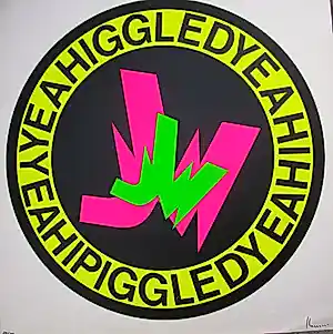 Ferdinand Kriwet - " BUTTON - YEAHIGGLEDYEAH " - 1967 signiert kopen? Bied vanaf 300!