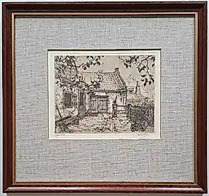 Anton Pieck - ingelijste gesigneerde ets kopen? Bied vanaf 229!