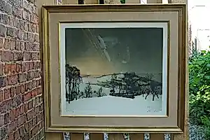 Roger Hebbelinck - Winterlandschap met heuvels naar Valerius De Saedeleer kopen? Bied vanaf 200!