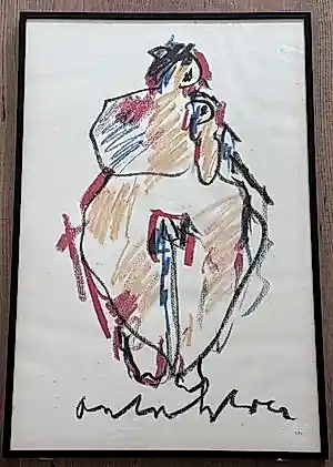 Anton Heyboer - Madonna met kind kopen? Bied vanaf 275!